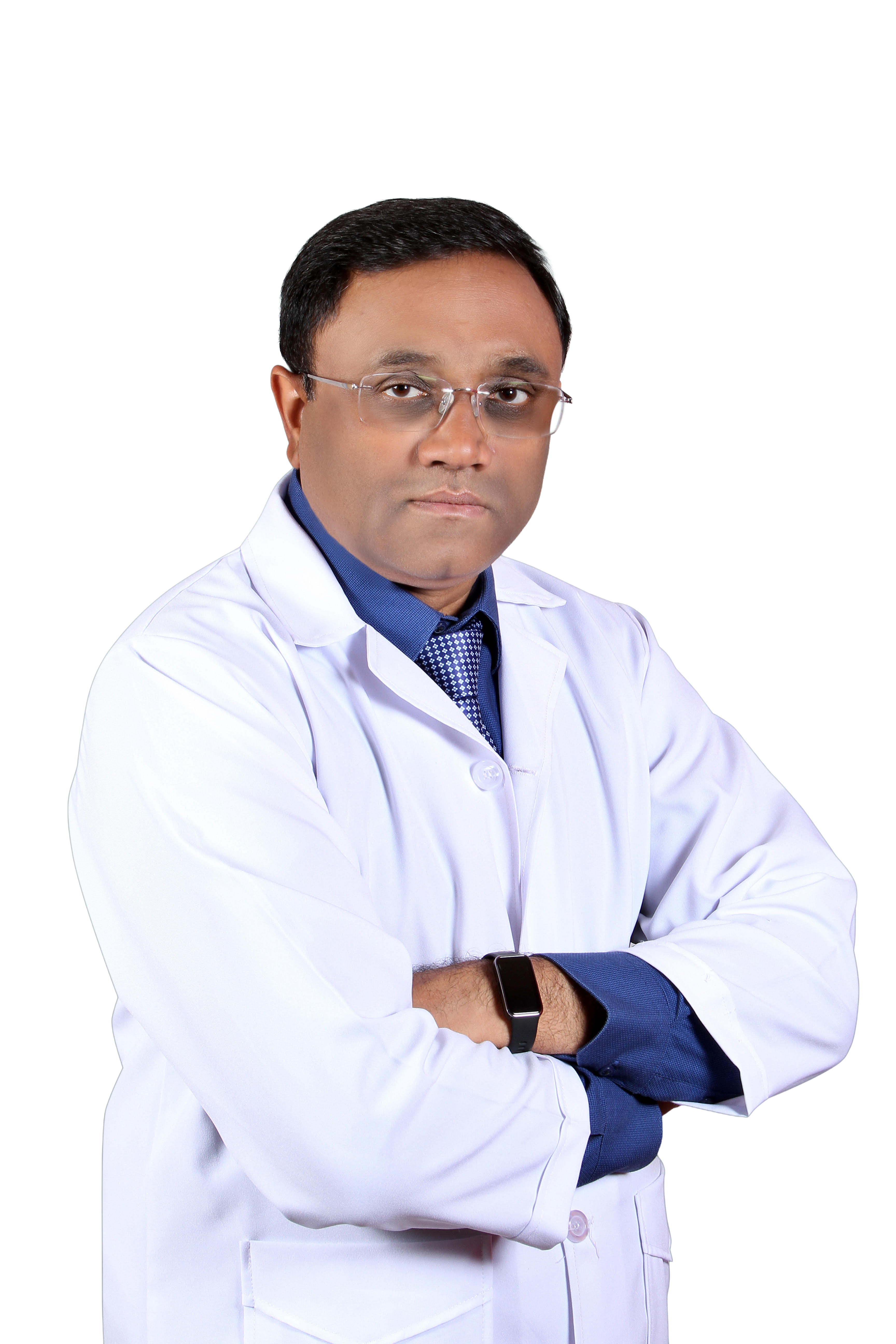 Professional headshot of pharmacy executive at DUO PRIME CARE Pharmacy in Musaffah Abu Dhabi